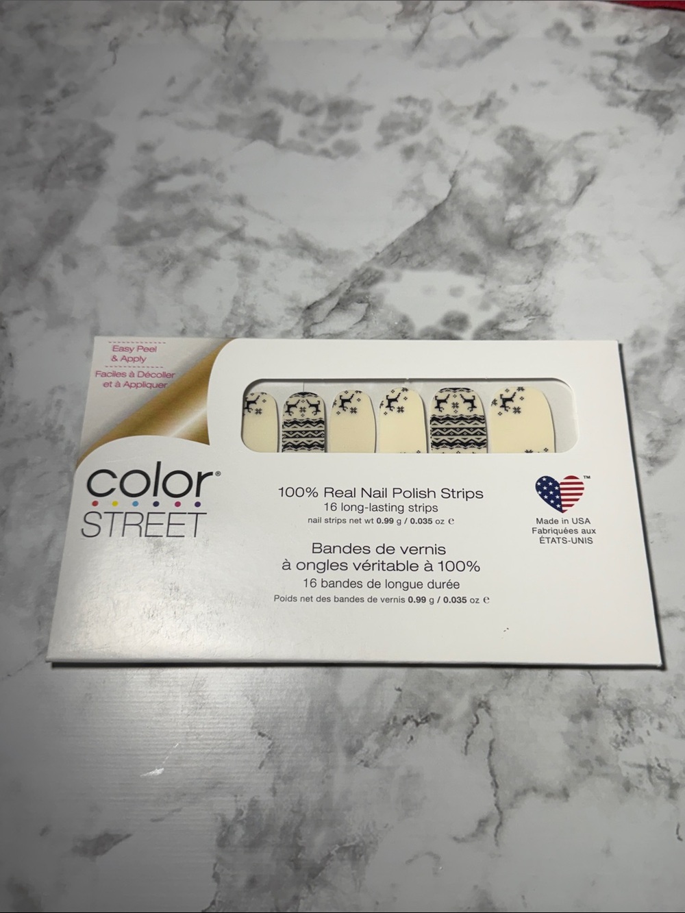 Color StreetA Dashing Time Clear Overlay Nail Strips NWT